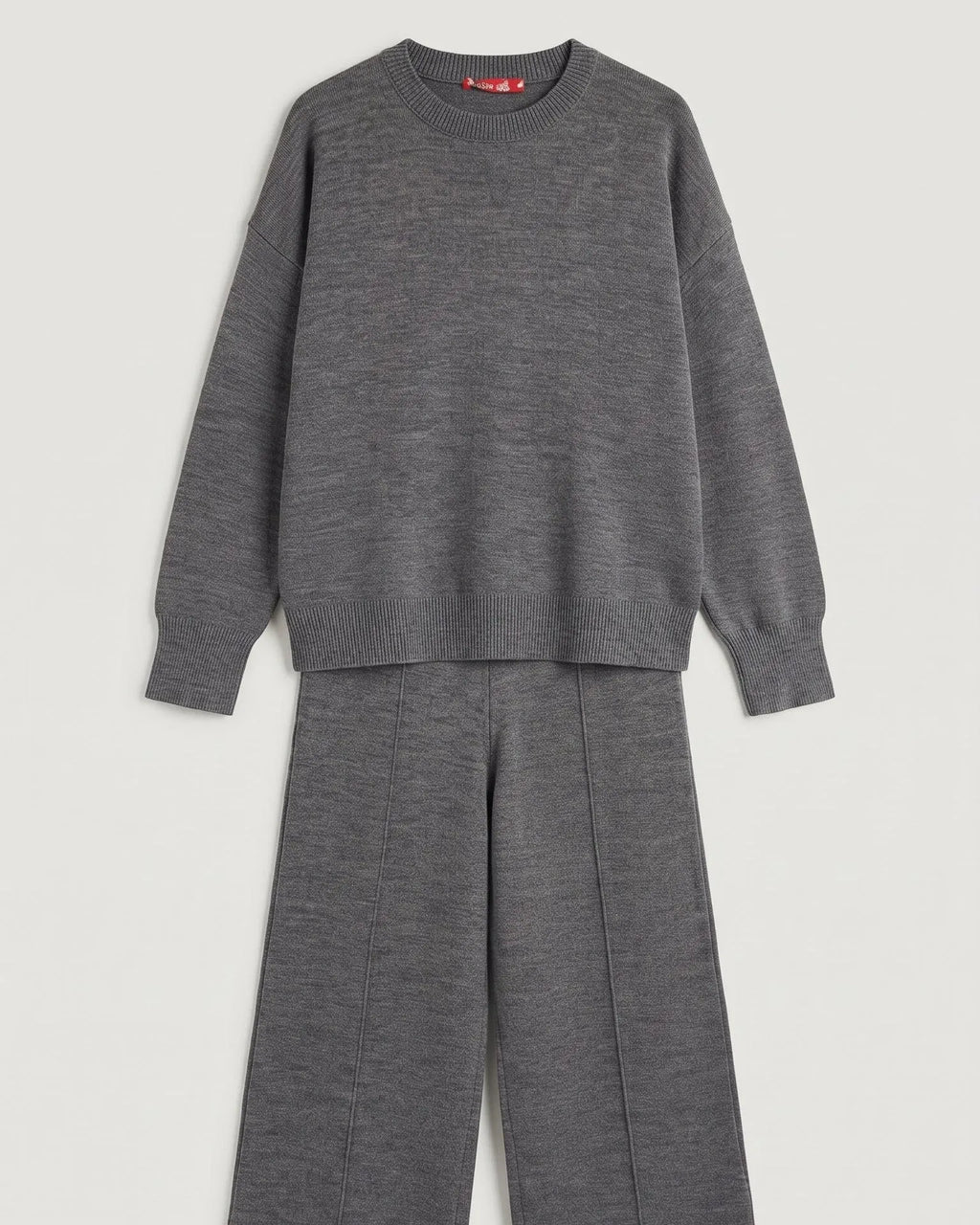Women's Modest Knit Tricot Pullover Set