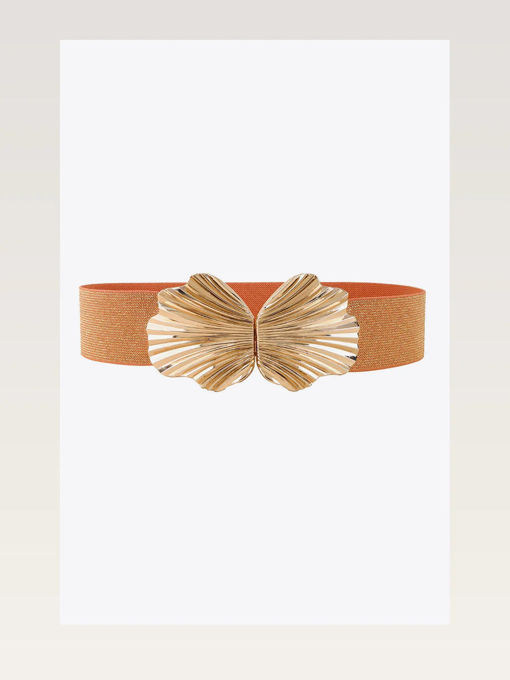 Zinc Alloy Buckle Elastic Belt
