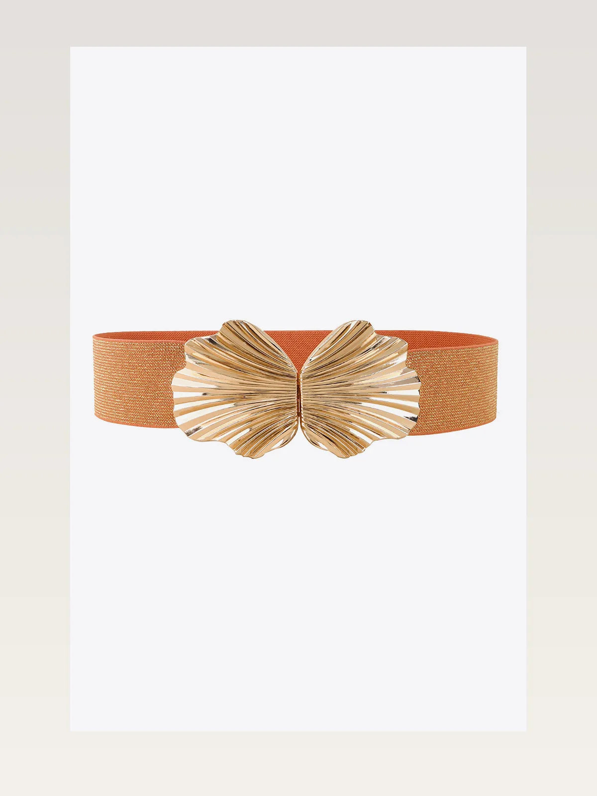 Zinc Alloy Buckle Elastic Belt